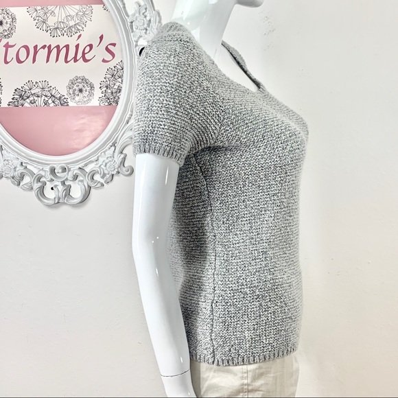 Gap / Gray Navy Blue Knit Sweater - Picture 4 of 8